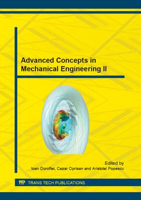 Doroftei / Oprisan / Popescu |  Advanced Concepts in Mechanical Engineering II | Sonstiges |  Sack Fachmedien