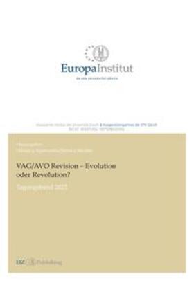 Appenzeller / Mächler |  VAG/AVO Revision - Evolution oder Revolution? | Buch |  Sack Fachmedien