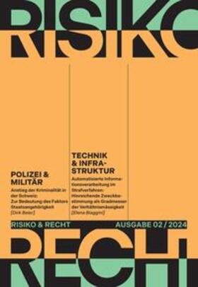 Baier / Biaggini / Sprecher |  Risiko & Recht 02/2024 | Buch |  Sack Fachmedien
