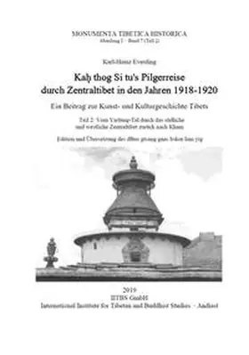 Everding |  Kah thog Si tu's Pilgerreise durch Zentraltibet in den Jahren 1918-1920 | Buch |  Sack Fachmedien