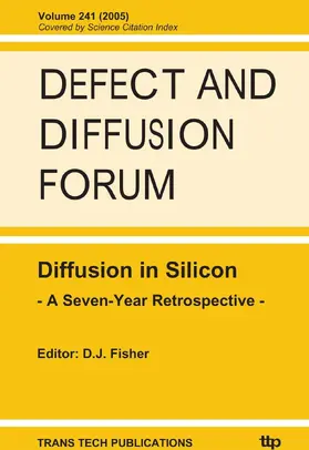 Fisher |  Diffusion in Silicon - A Seven-Year Retrospective | eBook | Sack Fachmedien