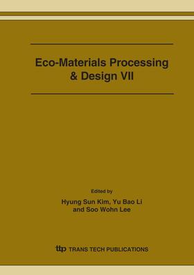 Kim / Li / Lee |  Eco-Materials Processing & Design VII | eBook | Sack Fachmedien