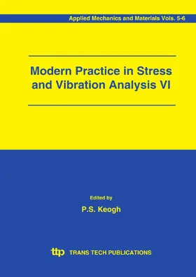 Keogh |  Modern Practice in Stress and Vibration Analysis VI | eBook | Sack Fachmedien