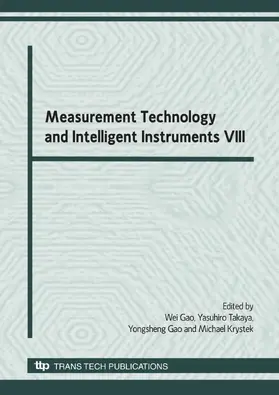 Gao / Takaya / Krystek |  Measurement Technology and Intelligent Instruments VIII | eBook | Sack Fachmedien