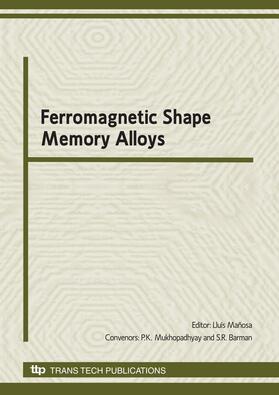 Manosa / Mukhopadhyay / Barman |  Ferromagnetic Shape Memory Alloys | eBook | Sack Fachmedien