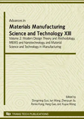 Guo / Teng / Jia |  Advances in Materials Manufacturing Science & Technology XIII  Volume II | eBook | Sack Fachmedien