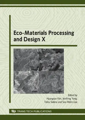 Kim / Yang / Sekino |  Eco-Materials Processing and Design X | eBook | Sack Fachmedien