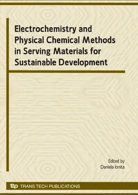 Ionita |  Electrochemistry and physical chemical methods in serving materials for sustainable development | eBook | Sack Fachmedien