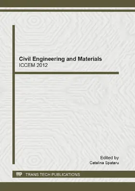 Spataru |  Civil Engineering and Materials | eBook | Sack Fachmedien