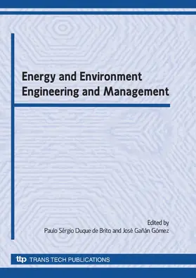 de Brito / Gómez |  Energy and Environment Engineering and Management | eBook | Sack Fachmedien