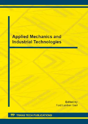 Gaol |  Applied Mechanics and Industrial Technologies | eBook | Sack Fachmedien