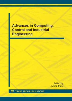 Zhong |  Advances in Computing, Control and Industrial Engineering | eBook | Sack Fachmedien