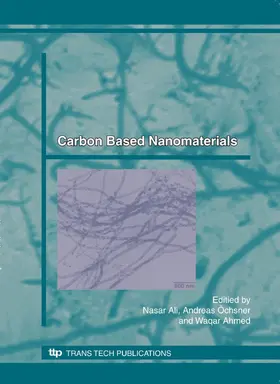 Ali / Öchsner / Ahmed |  Carbon Based Nanomaterials | eBook | Sack Fachmedien