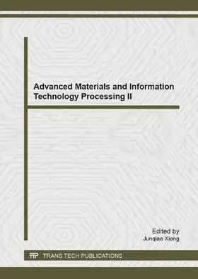 Xiong |  Advanced Materials and Information Technology Processing II | eBook | Sack Fachmedien