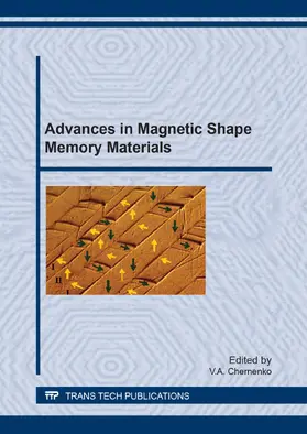 Chernenko |  Advances in Magnetic Shape Memory Materials | eBook | Sack Fachmedien