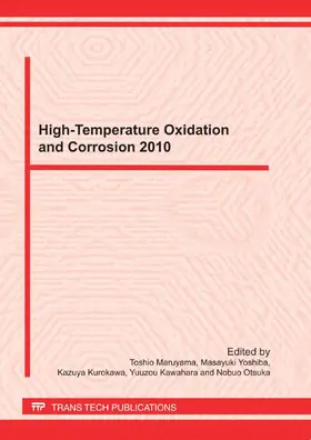 Maruyama / Yoshiba / Kurokawa |  High-Temperature Oxidation and Corrosion 2010 | eBook | Sack Fachmedien