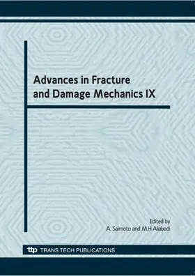 Saimoto / M.H.Aliabadi |  Advances in Fracture and Damage Mechanics IX | eBook | Sack Fachmedien