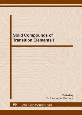 Bobet / Chevalier / Fruchart |  Solid Compounds of Transition Elements I | eBook | Sack Fachmedien