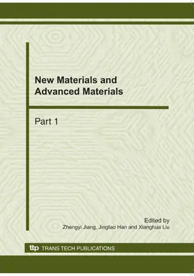 Jiang / Han / Liu |  New Materials and Advanced Materials | eBook | Sack Fachmedien