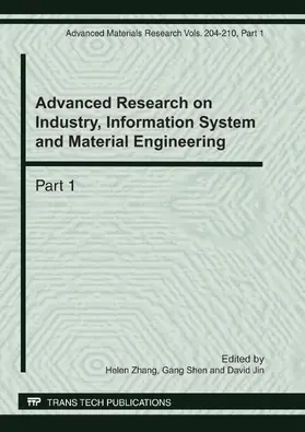 Zhang / Shen / Jin |  Advanced Research on Industry, Information System and Material Engineering, IISME2011 | eBook | Sack Fachmedien