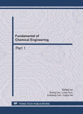 Cao / Sun / He |  Fundamental of Chemical Engineering | eBook | Sack Fachmedien