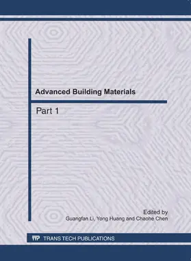 Li / Huang / Chen |  Advanced Building Materials | eBook | Sack Fachmedien