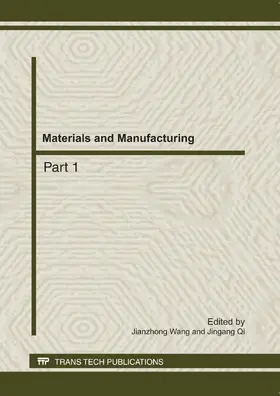 Wang / Qi |  Materials and Manufacturing | eBook | Sack Fachmedien