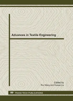 Wang / Liu |  Advances in Textile Engineering | eBook | Sack Fachmedien