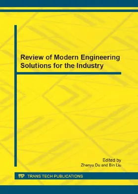 Du / Liu |  Review of Modern Engineering Solutions for the Industry | eBook | Sack Fachmedien