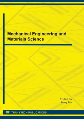 Tan |  Mechanical Engineering and Materials Science (ICMEMS) | eBook | Sack Fachmedien