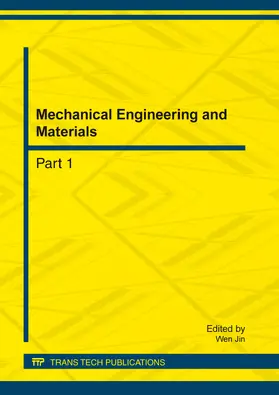 Jin |  Mechanical Engineering and Materials | eBook | Sack Fachmedien