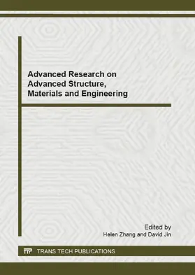 Zhang / Jin |  Advanced Research on Advanced Structure, Materials and Engineering | eBook | Sack Fachmedien