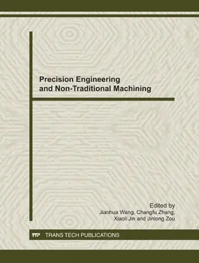 Wang / Zhang / Jin |  Precision Engineering and Non-Traditional Machining | eBook | Sack Fachmedien