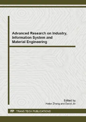 Zhang / Jin |  Advanced Research on Industry, Information System and Material Engineering, IISME2012 | eBook | Sack Fachmedien