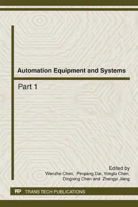 Chen / Dai / Jiang |  Automation Equipment and Systems | eBook | Sack Fachmedien