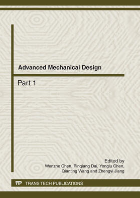 Chen / Dai / Wang |  Advanced Mechanical Design | eBook | Sack Fachmedien