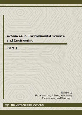 Iranpour / Zhao / Wang |  Advances in Environmental Science and Engineering | eBook | Sack Fachmedien