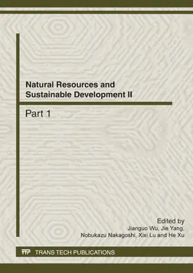 Wu / Yang / Nakagoshi |  Natural Resources and Sustainable Development II | eBook | Sack Fachmedien