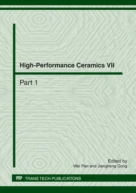 Pan / Gong |  High-Performance Ceramics VII | eBook | Sack Fachmedien