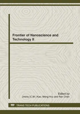 Kao / Hou / Chen |  Frontier of Nanoscience and Technology II | eBook | Sack Fachmedien