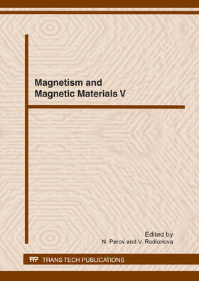 Perov / Rodionova |  Magnetism and Magnetic Materials V | eBook | Sack Fachmedien