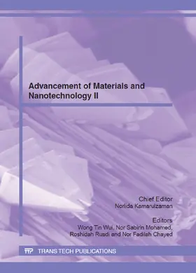 Kamarulzaman |  Advancement of Materials and Nanotechnology II | eBook | Sack Fachmedien