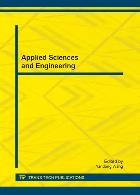 Wang |  Applied Sciences and Engineering | eBook | Sack Fachmedien