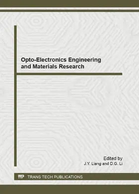 Liang / Li |  Opto-Electronics Engineering and Materials Research | eBook | Sack Fachmedien