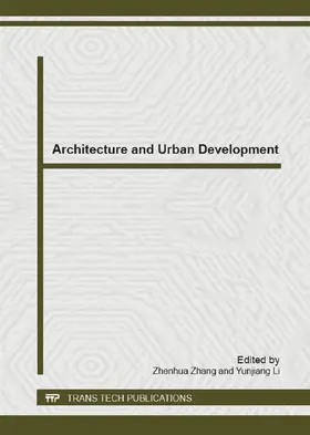 Zhang / Li |  Architecture and Urban Development | eBook | Sack Fachmedien