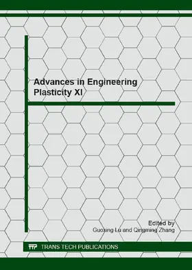 Lu / Zhang |  Advances in Engineering Plasticity XI | eBook | Sack Fachmedien