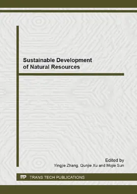 Zhang / Xu / Sun |  Sustainable Development of Natural Resources | eBook | Sack Fachmedien