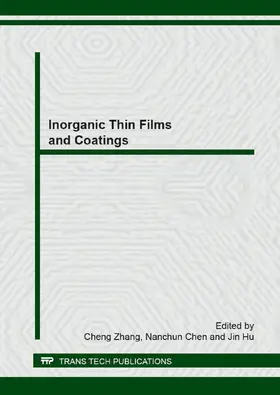 Zhang / Chen / Hu |  Inorganic Thin Films and Coatings | eBook | Sack Fachmedien