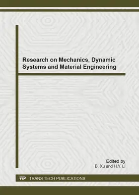 Xu / Li |  Research on Mechanics, Dynamic Systems and Material Engineering | eBook | Sack Fachmedien