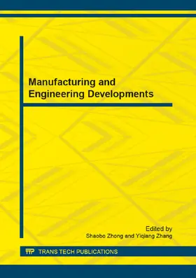 Zhong / Zhang |  Manufacturing and Engineering Developments | eBook | Sack Fachmedien